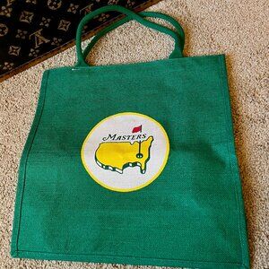 Masters Green Tote Bag, New